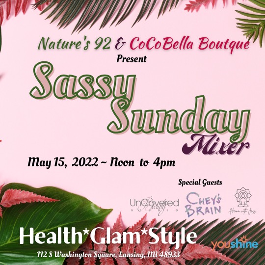 Flyer Information for Sassy Sunday