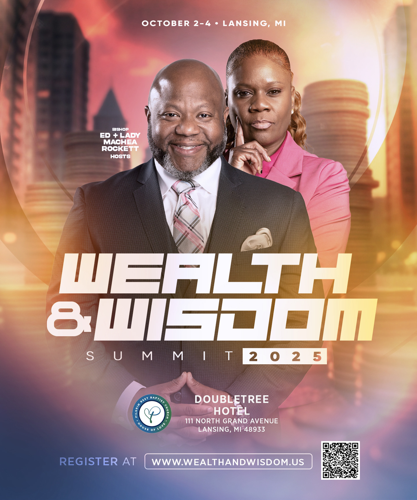 Wealth and Wisdom Summit Flyer
